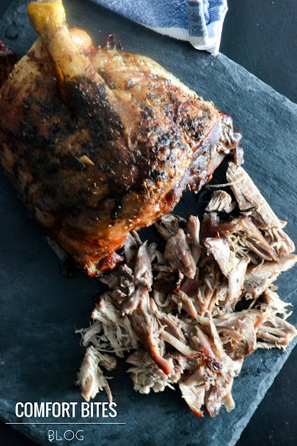Slow Roasted Pulled Duck