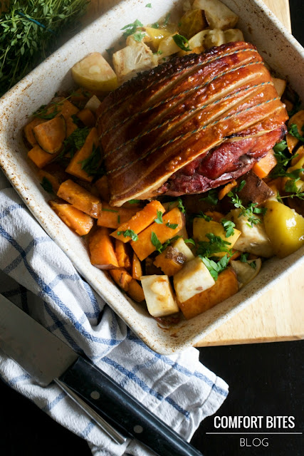 Slow Roasted Wild Boar Joint AIP Paleo 