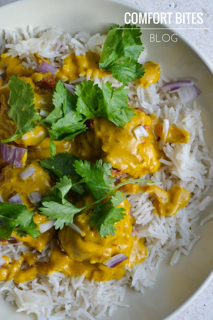 Turkey Meatball Curry with Coconut Rice Dairy Free Gluten Free