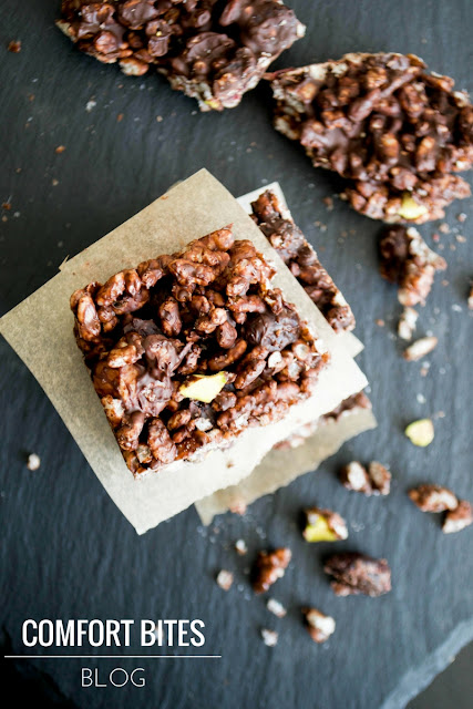 Kinda Healthy Fruit and Nut Rice Bars