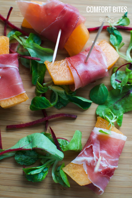 Serrano Ham and Melon Party Appetisers Serrano Ham and Melon Party Appetisers