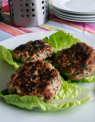 lime and coriander turkey burgers 2