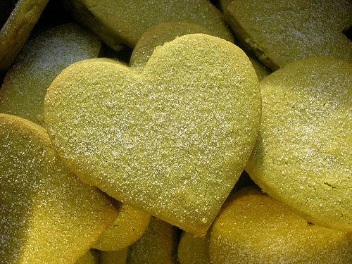 Chocolate Log Blog's White Chocolate Shortbread