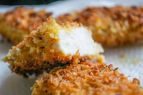 crispy breadcrumb chicken