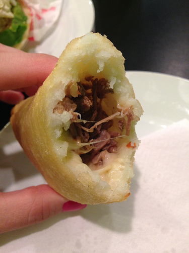 Venezuelan empanadas carne y queso