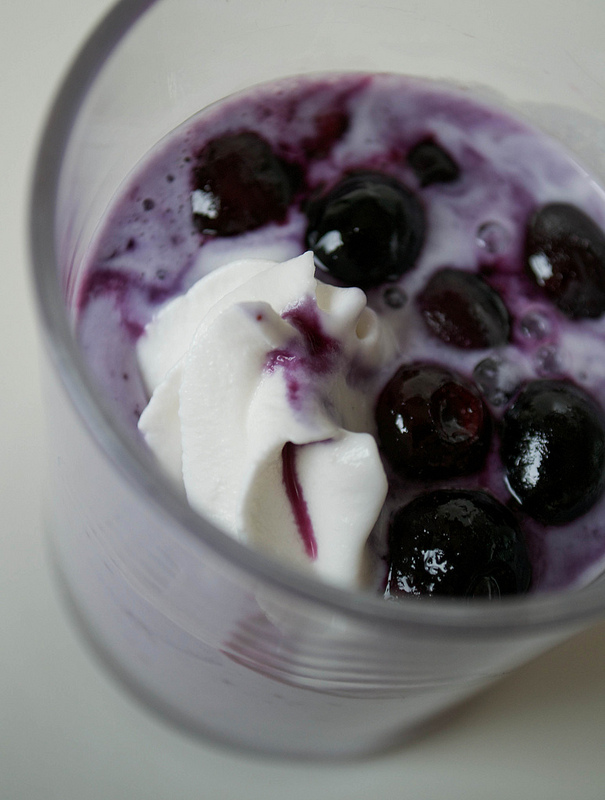 aip paleo blueberry and cream cups