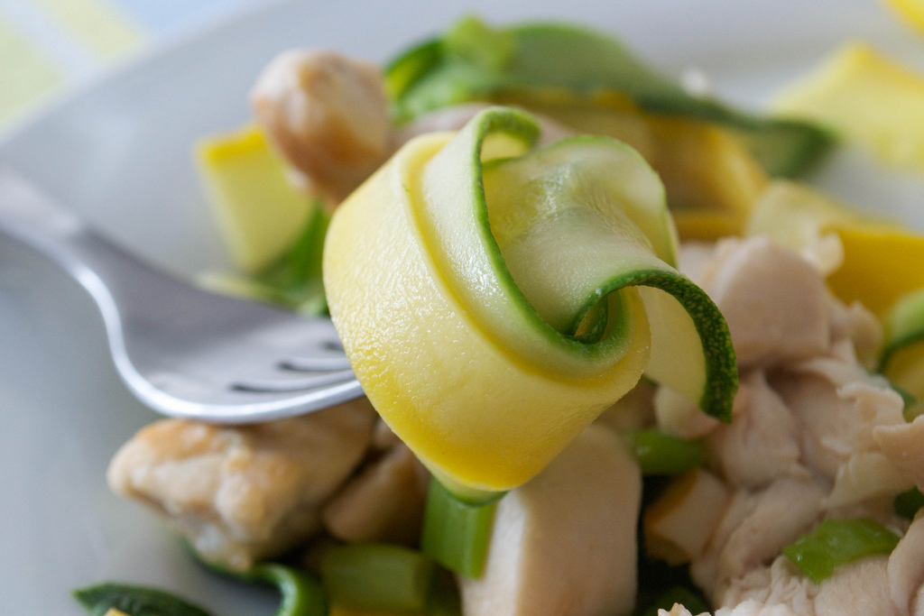 courgette noodles aip paleo