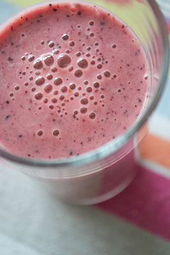 blueberry smoothie