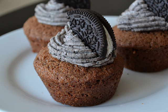 Oreo Chocolate Cupcakes