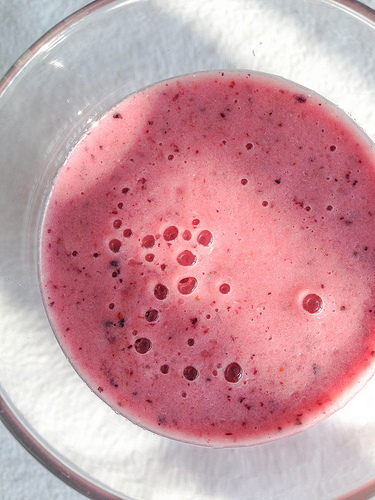 breakfast digestion booster smoothie