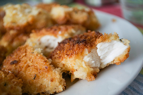 grana padano fried chicken