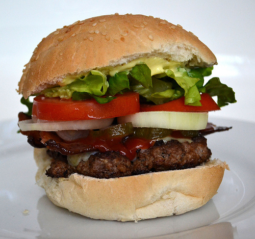 classic beef burger