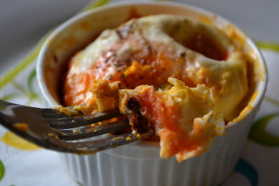 Chorizo baked eggs