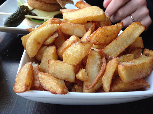Handmade Burger Co chips