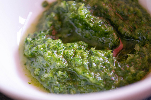 chimichurri salsa