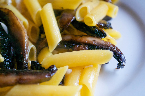 roasted mushroom penne