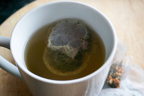 cup of green tea