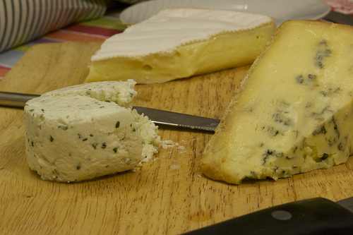 Christmas cheese board