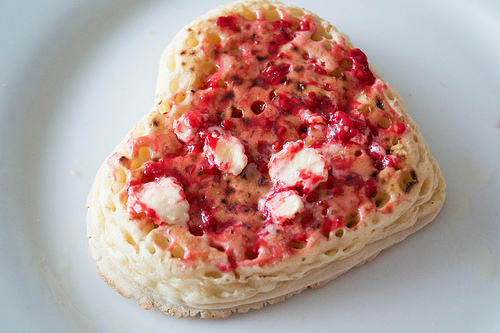 heart shaped crumpets asda