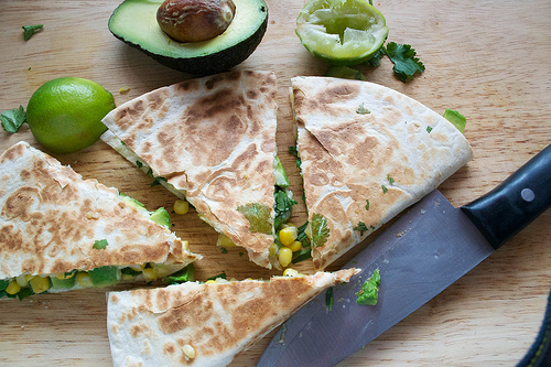 quesadillas sweetcorn avocado and spring onion-12