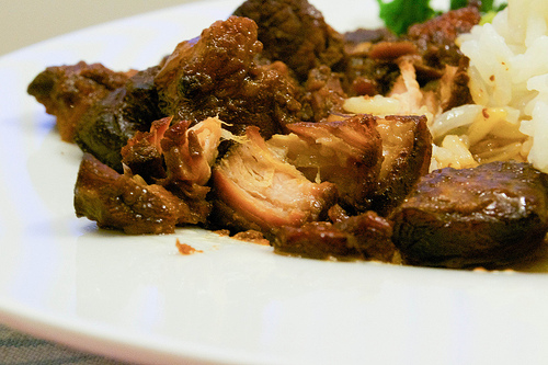 Chinese pork belly slow cooker