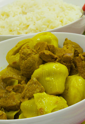 ancient egyptian lamb and artichokes