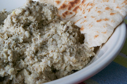 home made baba ghanoush