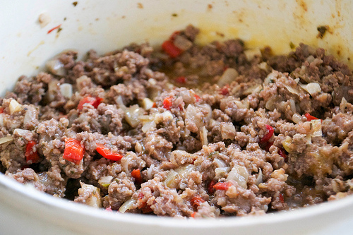 beef filling empanada